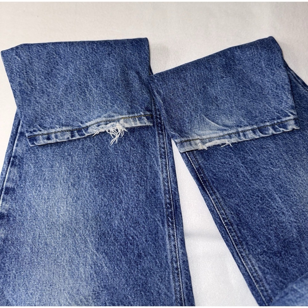 VTG Carhartt - Men's Size 32 Blue Denim Faded Distressed Broken In Jeans No Tag - Picture 9 of 16